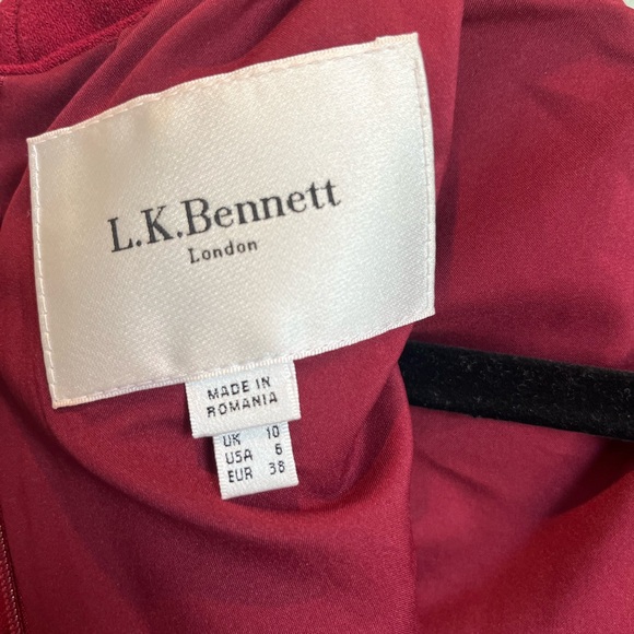 LK Bennett Hollie Crepe Dress - Picture 4 of 4